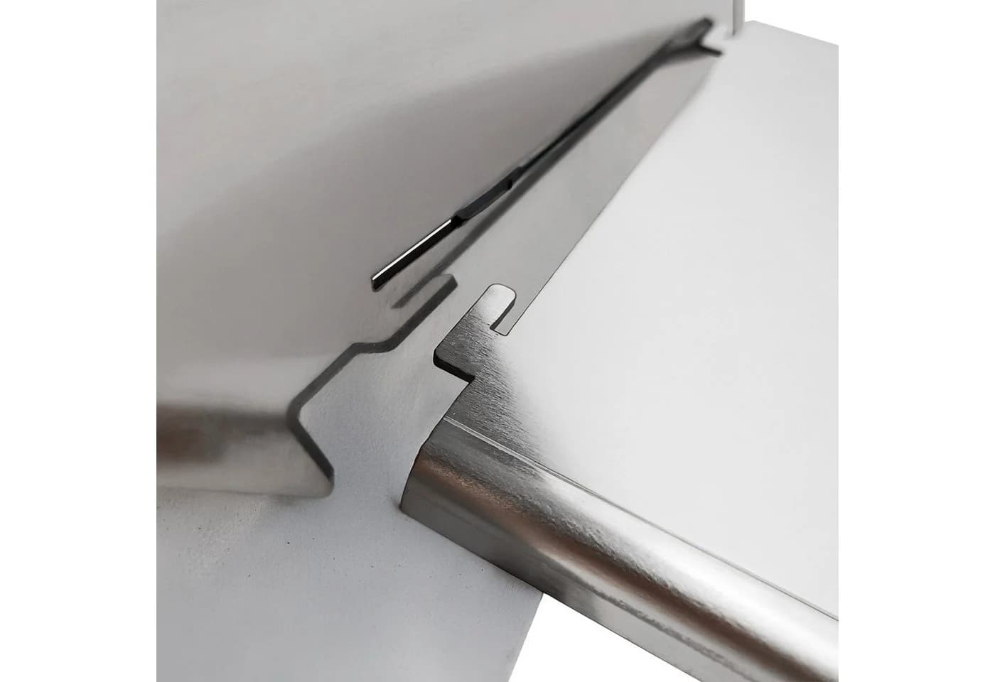 Grillpeter Mangal Izmir Steckmangal 2 mm Edelstahl Schaschlikgrill Silber - Bild 4