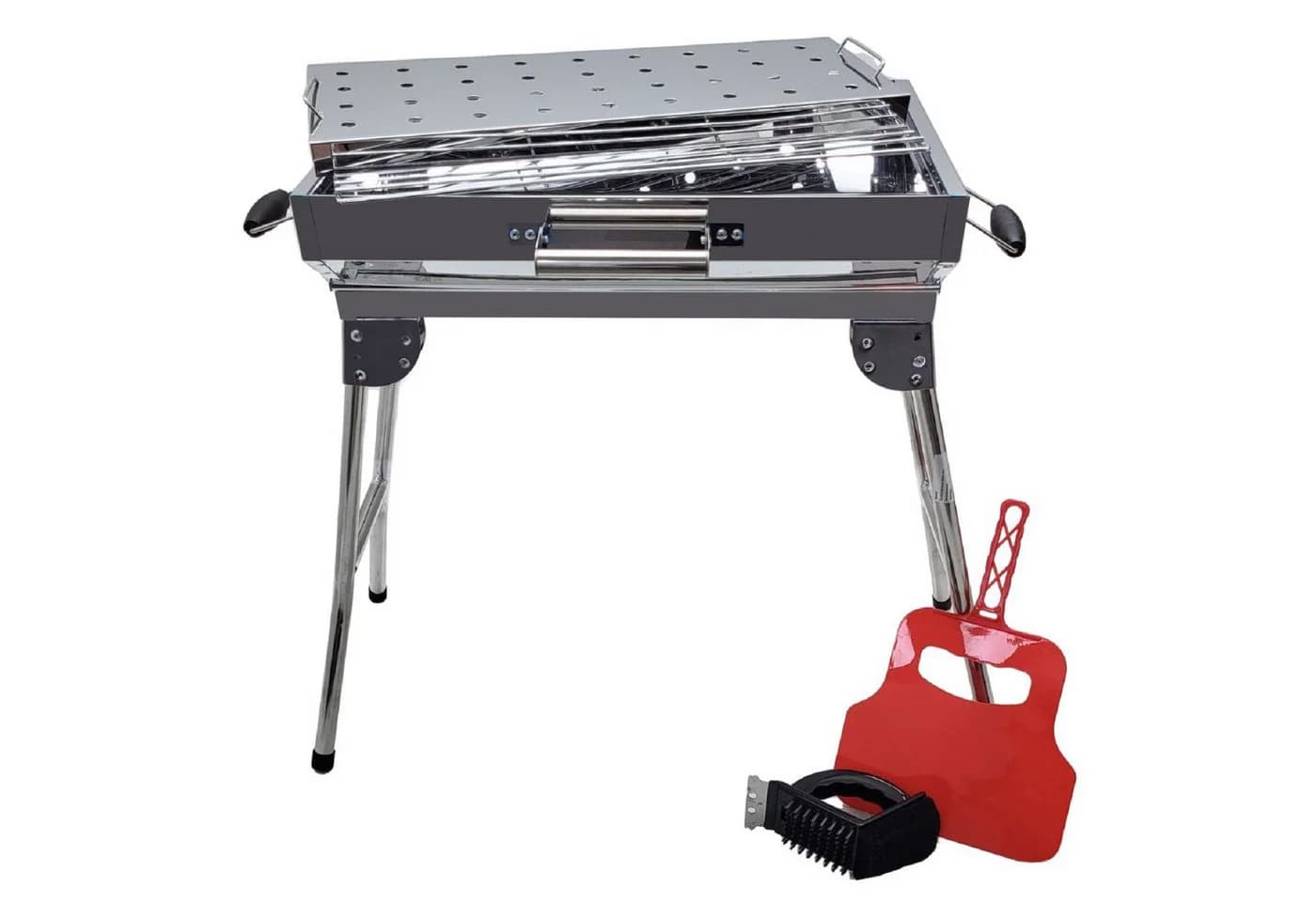 Grillpeter Mangal Iskander Schaschlikgrill Set Edelstahl - Bild 2