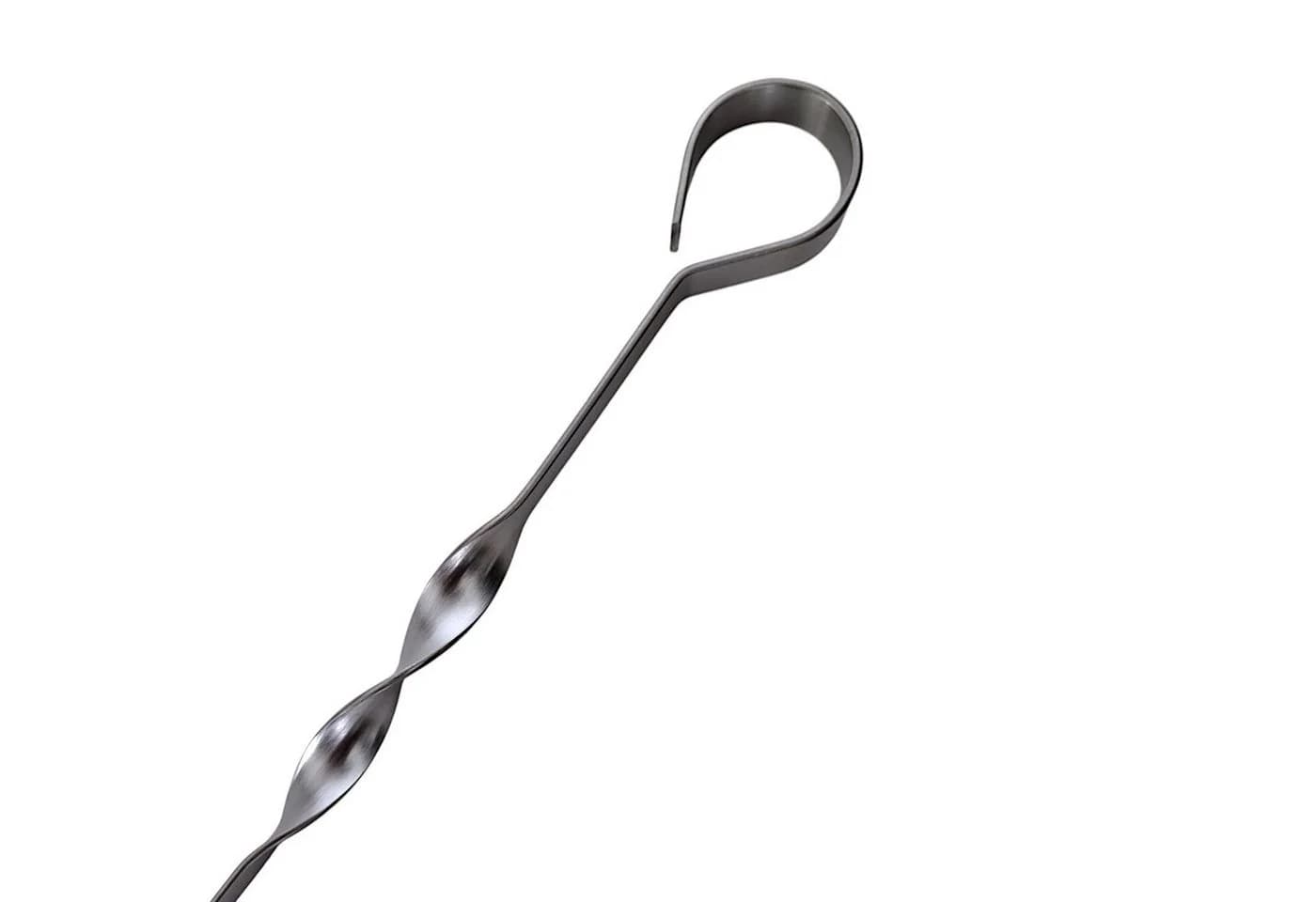 Grillpeter Schaschlikspieße Edelstahl 20 Stück 50cm Silber - Bild 4