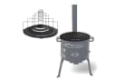 Grillpeter Adapterplatte für Utschak Ø 45 cm Kochplatte aus Stahl 4mm Bild 2