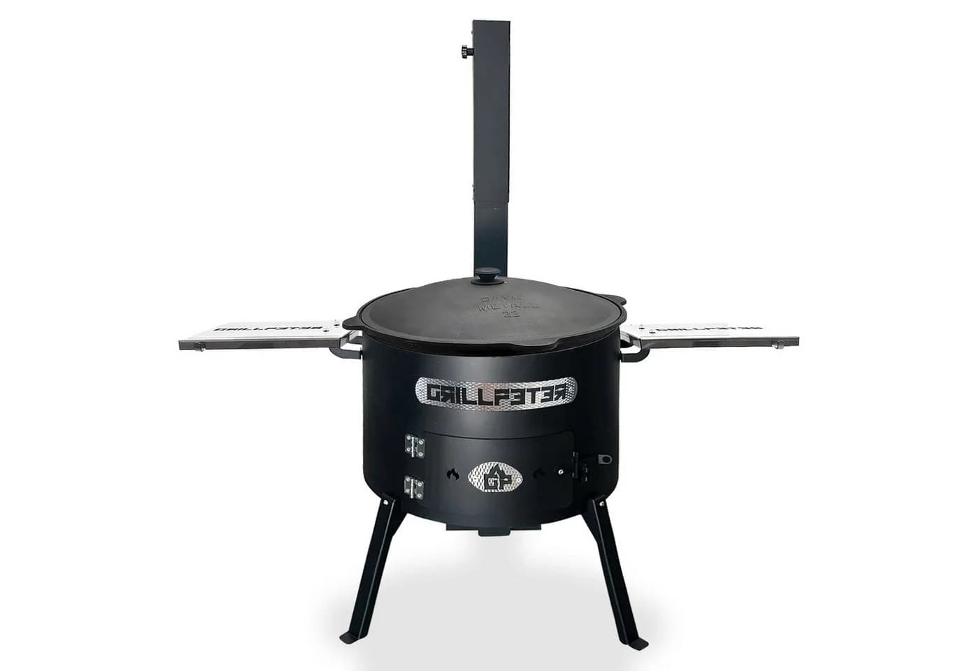 Grillpeter Utschak Asamat Ø50 cm mit Kazan 22L und Ablageset