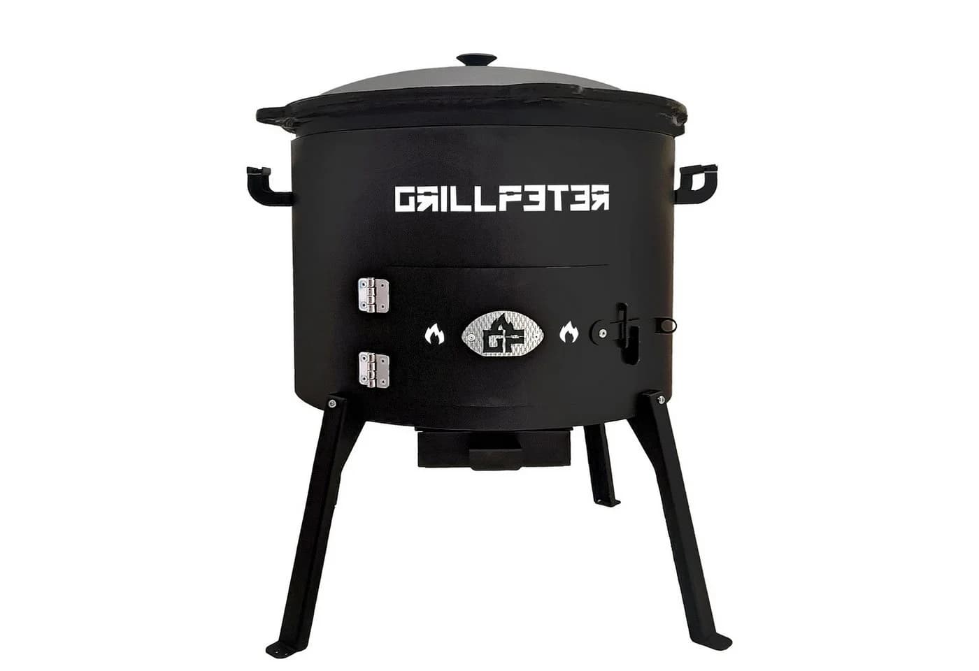 Grillpeter Utschak Nurlan Holzkohlegrill mit 16L Kazan und Gaskocher - Bild 3