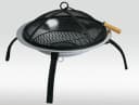Defactoshop Feuerschale Edelstahl Grill Ø 58cm mit Zubehör Bild 1