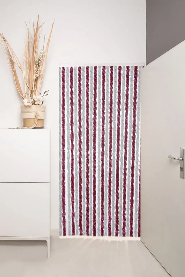 Defactoshop Insektenschutz-Vorhang Grau Schwarz PVC - Bild 2