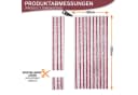 Defactoshop Insektenschutz-Vorhang Grau Schwarz PVC Bild 5