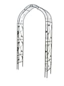 Defactoshop Rosenbogen Gartenbogen Rankhilfe Spalier Schwarz Bild 2