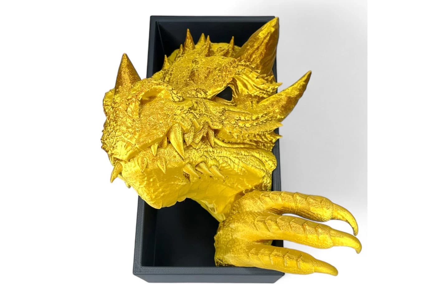 Der Krämer Buchstütze Drache 3D Figur Book Nook Schwarz - Bild 3