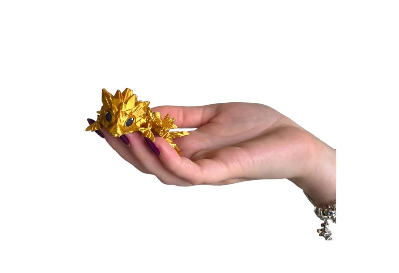 Der Krämer Tiny Wyvern Drache 3D Figur Kristall Transparent - Bild 3