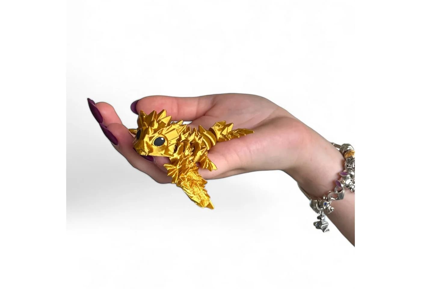Der Krämer Tiny Wyvern Drache 3D Figur Kristall Transparent - Bild 4