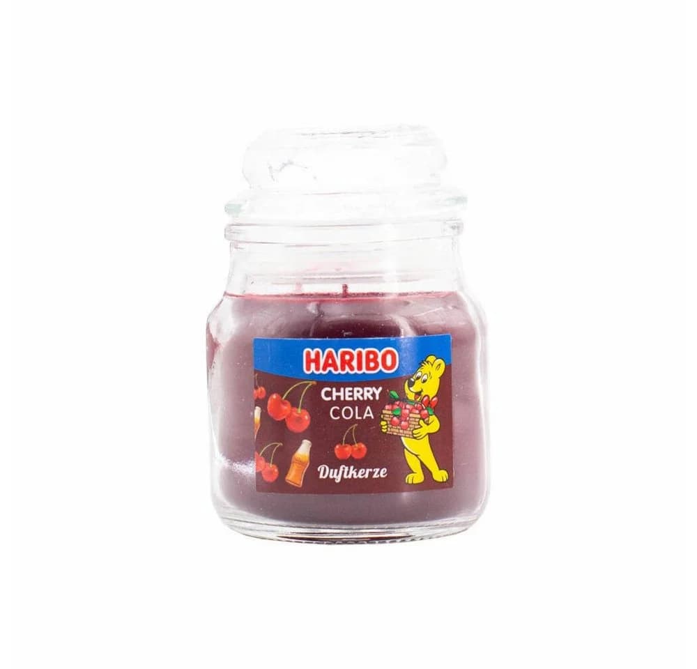 HARIBO Duftkerze Cherry Cola Mini Rot