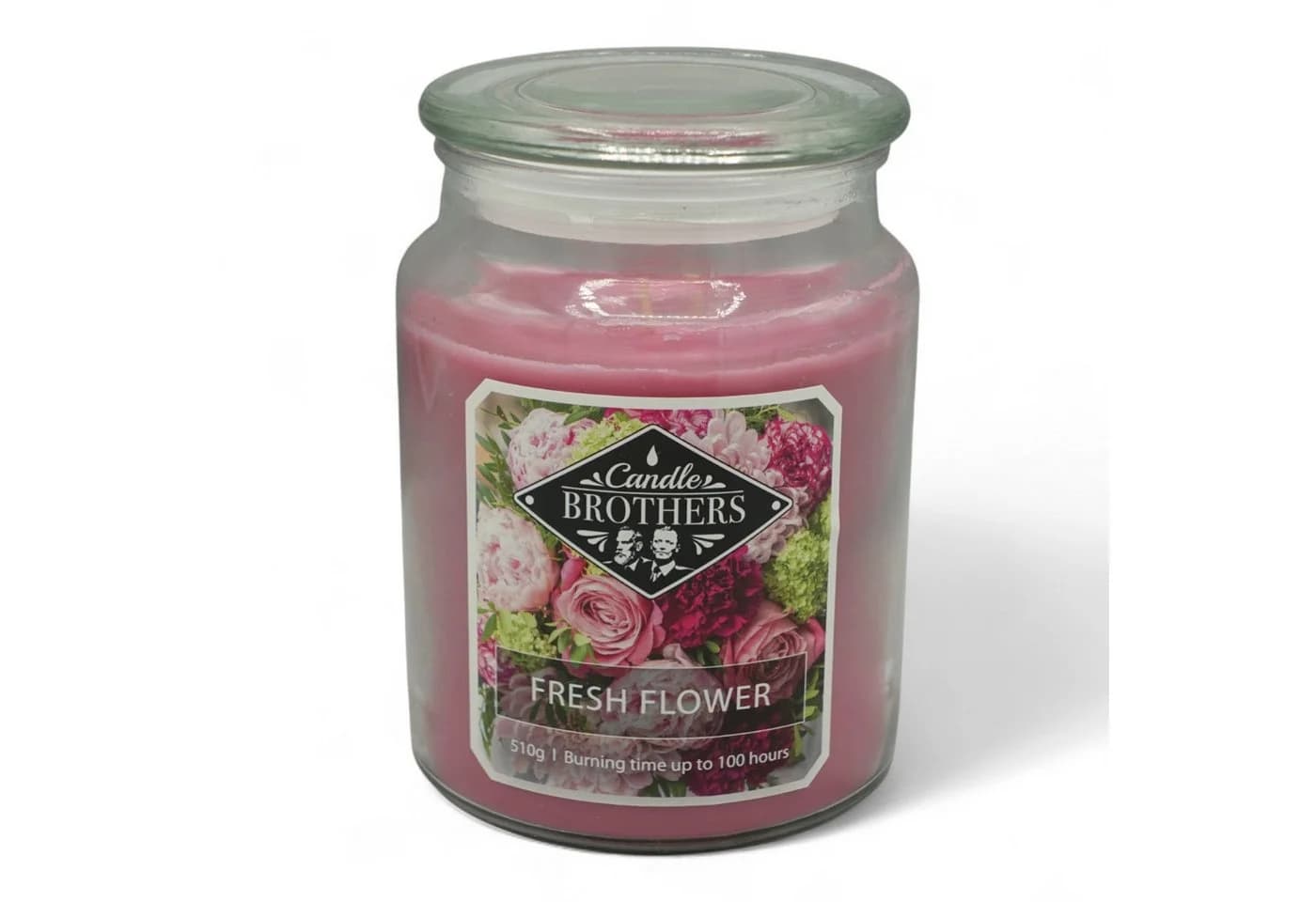 Candle Brothers Duftkerze im Glas Rosa 510g - Bild 2