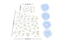 BabyLux Kinderbettwäsche 2 Tlg. 90x120cm Beige Africa Tiere Bild 3