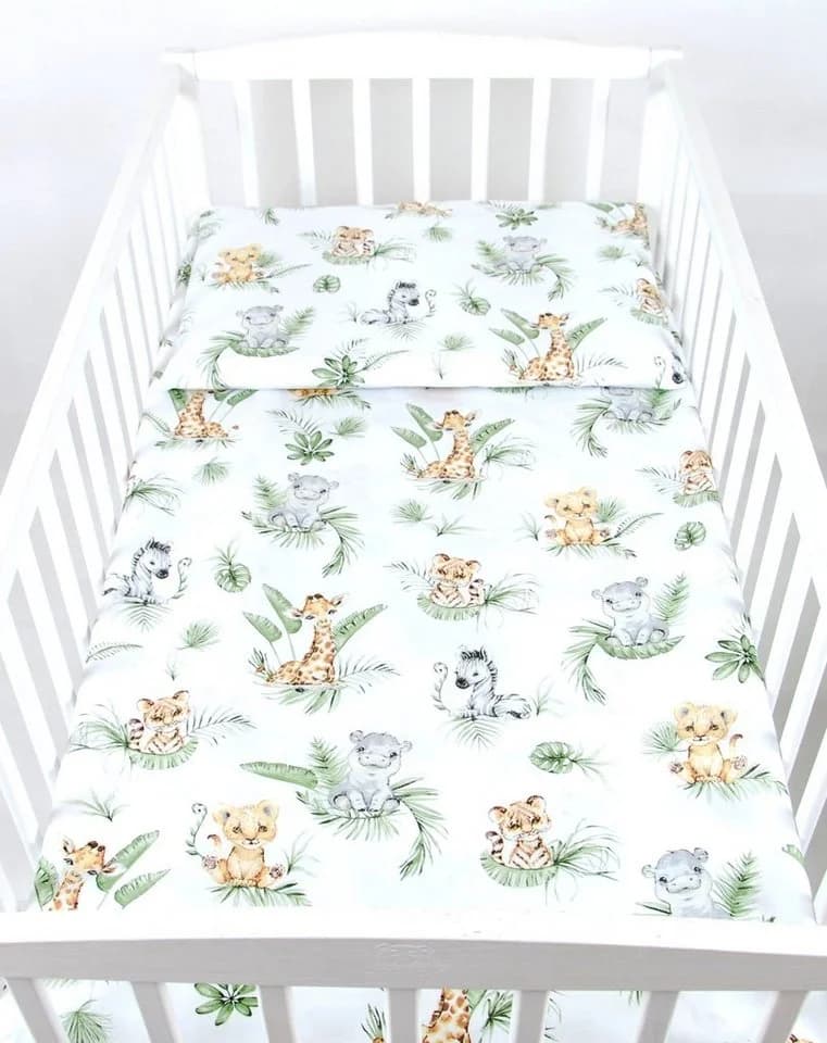 BabyLux Kinderbettwäsche 2Tlg. 100 x 135 cm mit Reißverschluss