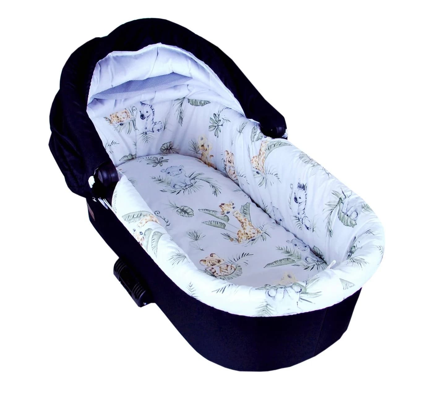 BabyLux Nestchen & Matratze Set für Kinderwagen Babywanne Ecru - Bild 2