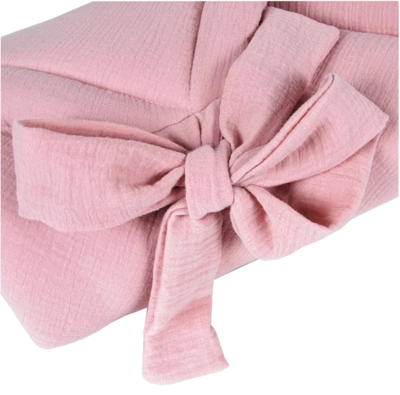 BabyLux Einschlagdecke Musselin Rosa Babyhörnchen - Bild 3