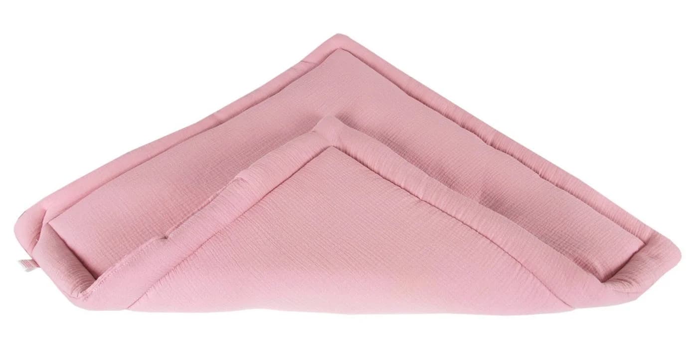 BabyLux Einschlagdecke Musselin Rosa Babyhörnchen - Bild 4