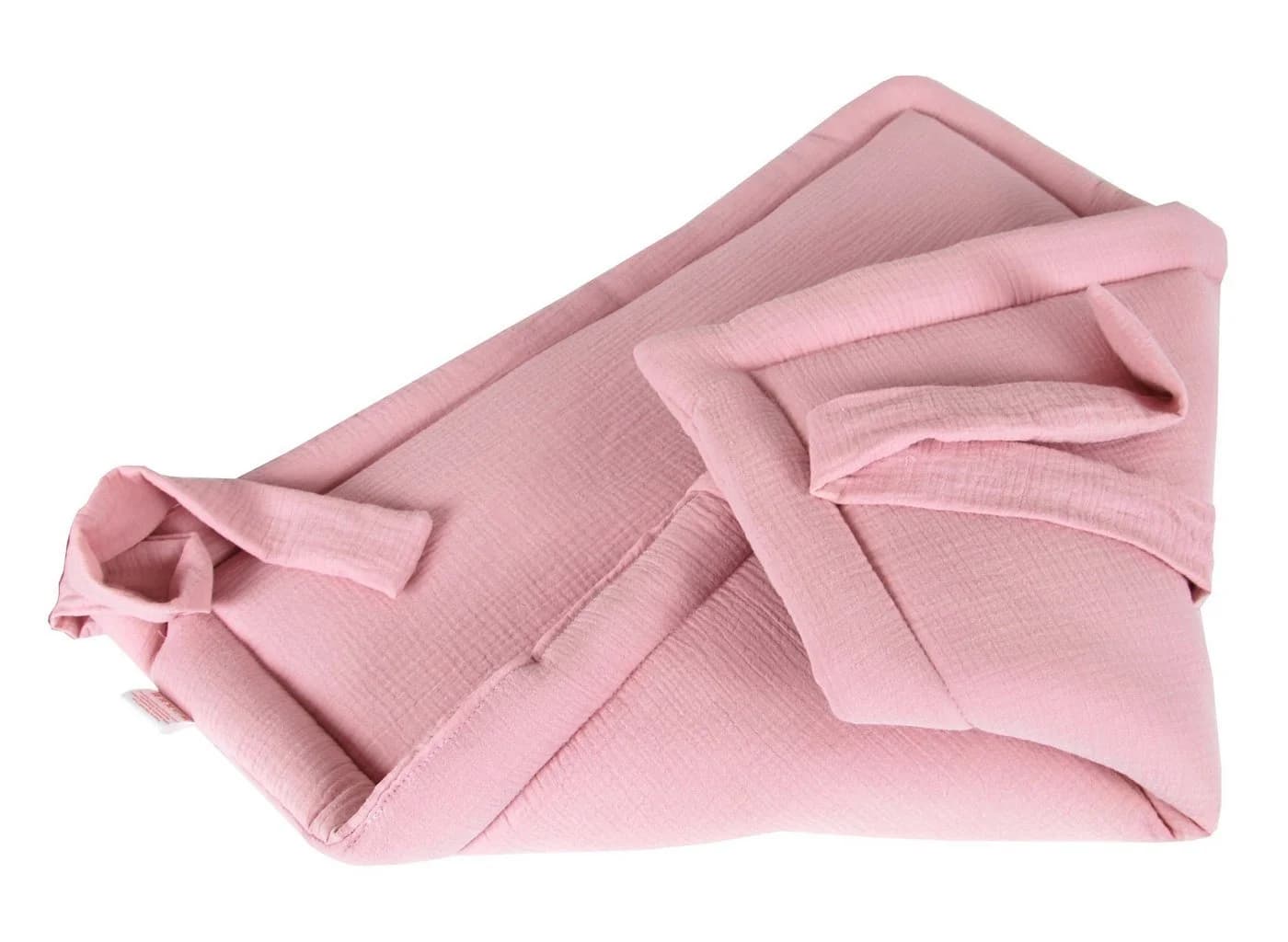 BabyLux Einschlagdecke Musselin Rosa Babyhörnchen - Bild 5