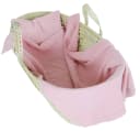 BabyLux Musselin Decke 75x100cm +Kissen Rosa Bild 2