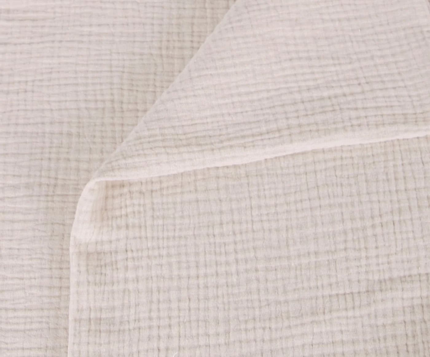 BabyLux Musselin Decke mit Kissen 75x100cm Beige - Bild 3