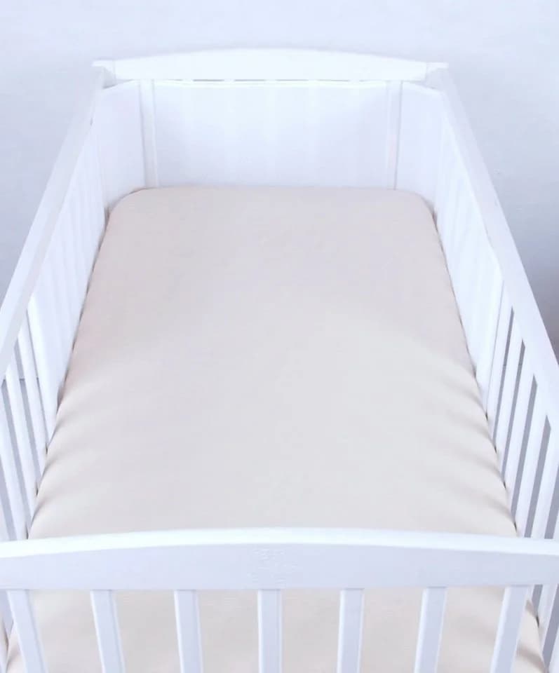 BabyLux Nestchen AIR Bettumrandung Weiß Atmungsaktiv - Bild 4