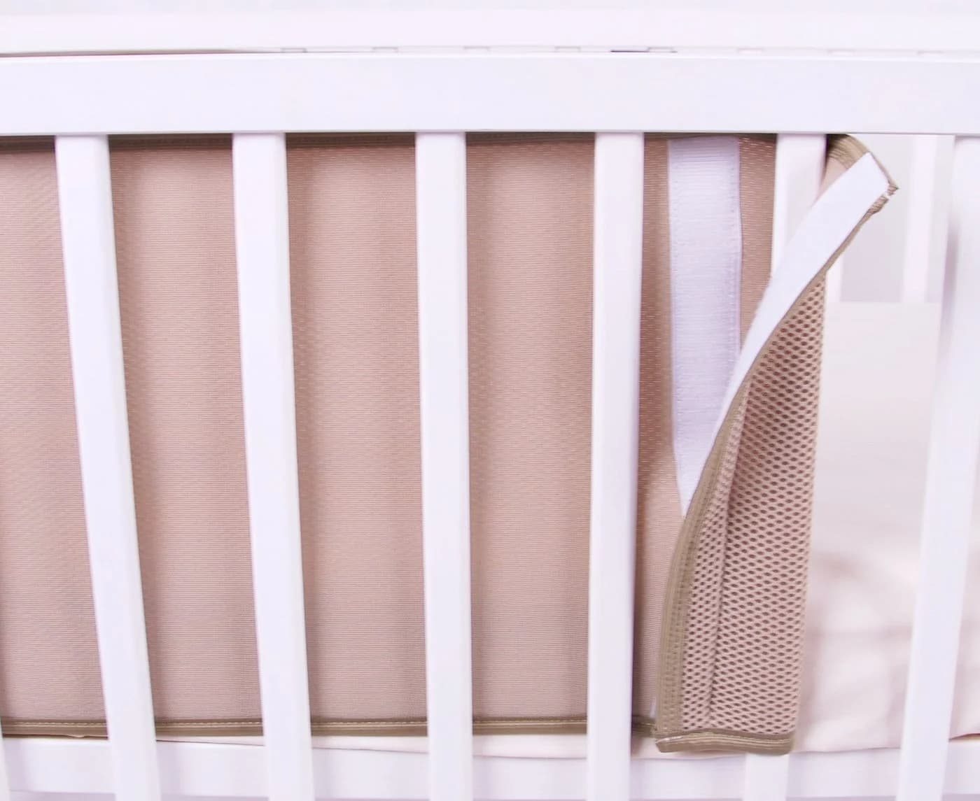 BabyLux Nestchen AIR Bettumrandung Atmungsaktiv Beige - Bild 4