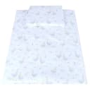 BabyLux Babybettbezug 2tlg. Set 60x78 cm Baumwolle Weiß Bild 1