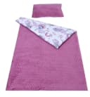 BabyLux Kinderdecke Rosa Minky Plüsch 100x150 cm mit Elefanten Motiv Bild 1