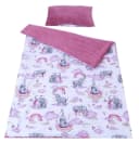 BabyLux Kinderdecke Rosa Minky Plüsch 100x150 cm mit Elefanten Motiv Bild 2