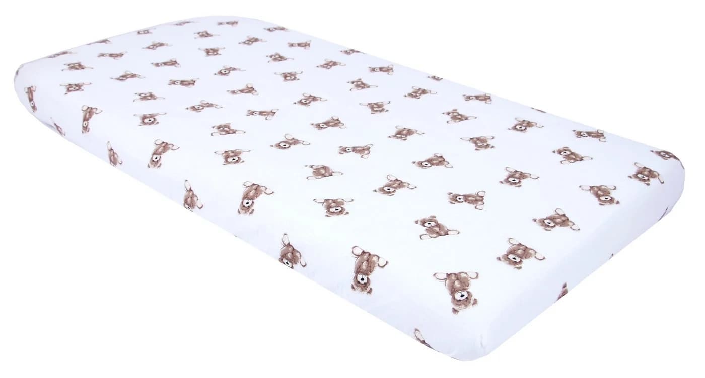 BabyLux Spannbettlaken Musselin Grün 70x140 cm - Bild 2