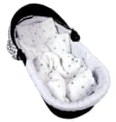 BabyLux Babydecke Musselin Kinderwagendecke Bunt Bild 5