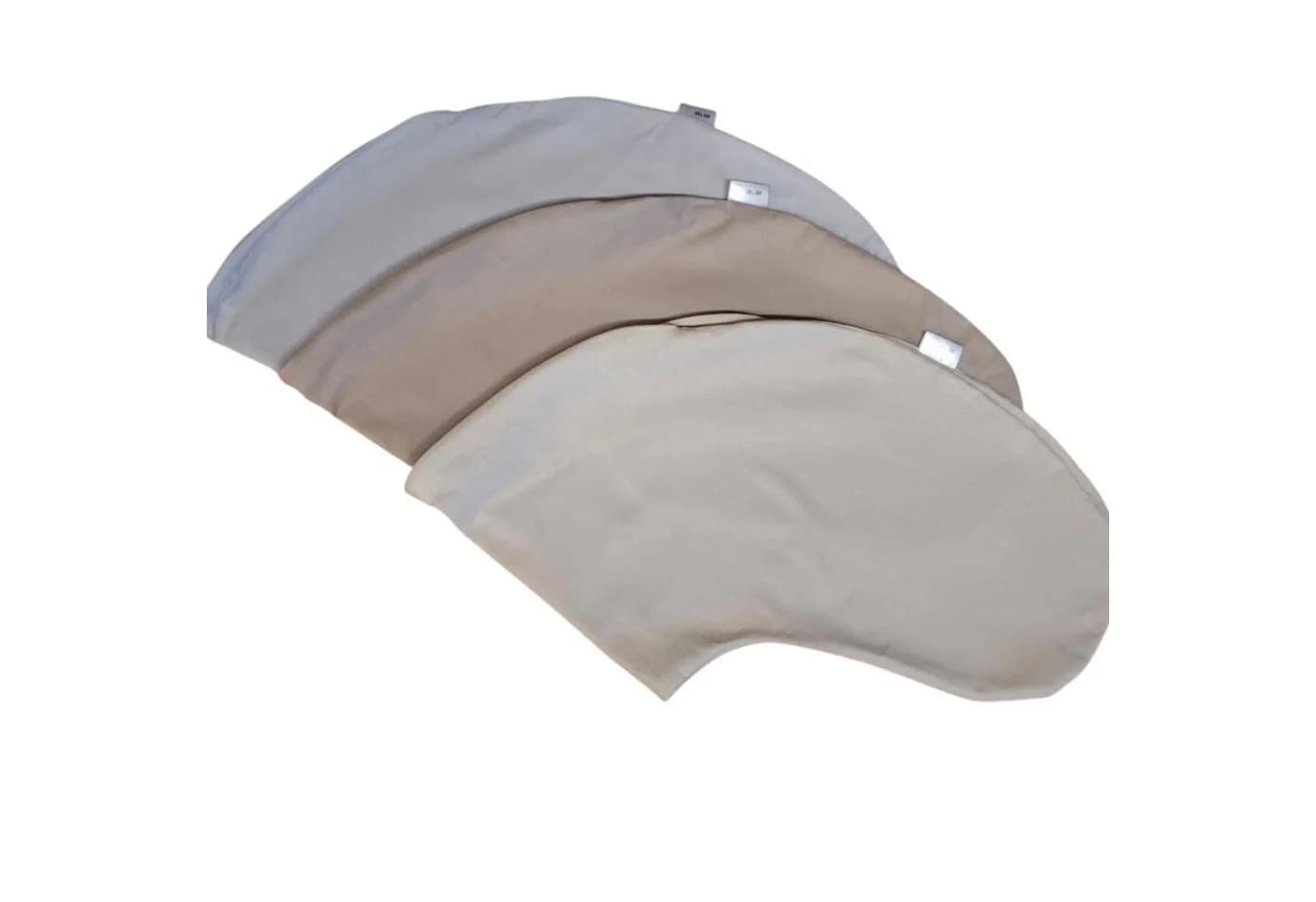 EMI & SAM Stillkissen 60x50 cm Beige Baumwolle - Bild 3