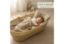 Babydecke BOUCLÉ 60x75 cm Winter Babydecke für Kinderwagen & Bett Weich, Warm DB, BabyLux, Beige Bild 1
