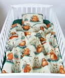 BabyLux Babydecke Minky Kuscheldecke 75x100 cm + Kissen Grün Capybara Bild 1