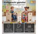 Bellabino Kindersitzgruppe Aki 2x Stuhl 3 Höhen Unbehandelt Birke Bild 3