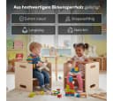 Bellabino Kindersitzgruppe Aki 2x Stuhl 3 Höhen Unbehandelt Birke Bild 5