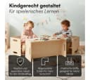 Bellabino Kindersitzgruppe Aki 3in1 mit 3 Sitzhöhen Natur Bild 3