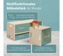 Bellabino Kindersitzgruppe Aki 3in1 mit 3 Sitzhöhen Natur Bild 5