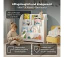 Bellabino Kinderregal Baru Weiß 4 Fächer Spielzeugregal Bild 3