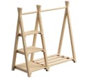 Bellabino Kleiderständer Ryck Tipi-Design Massivholz Kinder Bild 1