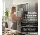 STEELSØN Aktenschrank Regulus Weiß Stahl abschließbar mit 4 Regalen Bild 4