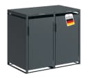 STEELSØN Mülltonnenbox Thoria 240L Anthrazit Stahl Bild 2