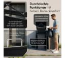 STEELSØN Mülltonnenbox Thoria 240L Anthrazit Stahl Bild 3