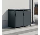 STEELSØN Mülltonnenbox Thoria 240L Anthrazit Stahl Bild 5