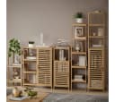 Bellamio Badregal Newa Bambus 5 Ebenen Standregal Lackiert Bild 4
