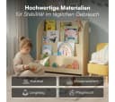 Bellabino Kinderregal Baru 4 Fächer Natur Sperrholz Bild 5