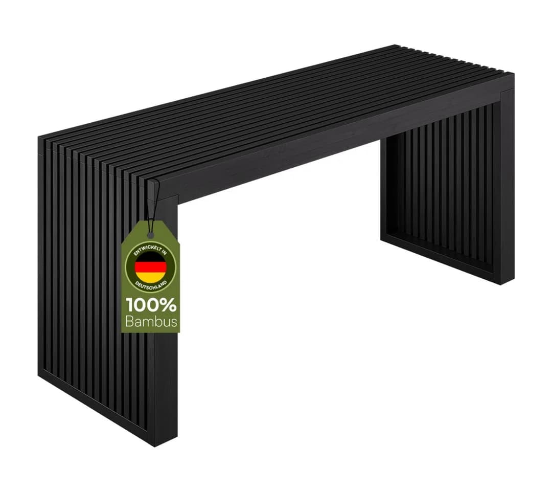 Bellamio Bank Sava Bambus Schwarz - Bild 2