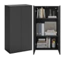 Bellamio Mehrzweckschrank Ais Push-to-Open Anthrazitschwarz Bild 2