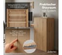 Bellamio Mehrzweckschrank Ais Push-to-Open Türen Eichenoptik Bild 3