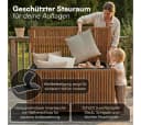 STEELSØN Auflagenbox Alkes Gartenbox aus Akazienholz mit Innentasche Bild 5