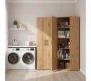 Bellamio Mehrzweckschrank Apol Eichenoptik Eckschrank Bild 1